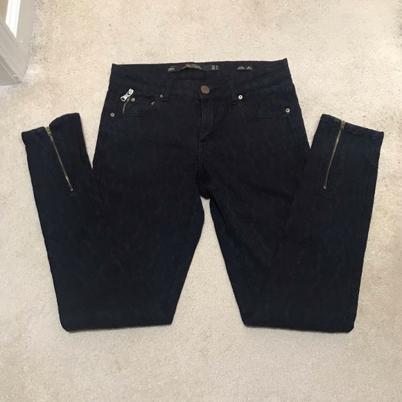 🆕🔥🎉HP/ZARA WOMANS PREMIUM DENIM WEAR JEANS/SO CUTE&COMFY&STYLISH BLACK JEANS - Picture 3 of 15